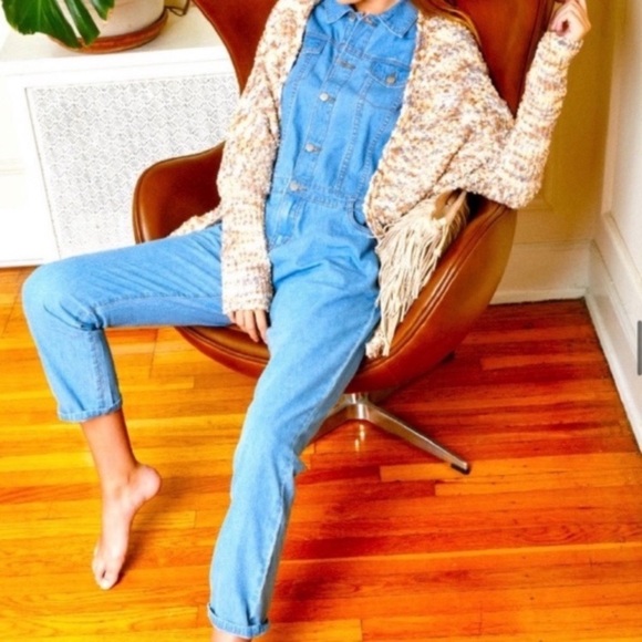 ~Hayden Blue Denim Overalls Relaxed Fit~ - Picture 1 of 6